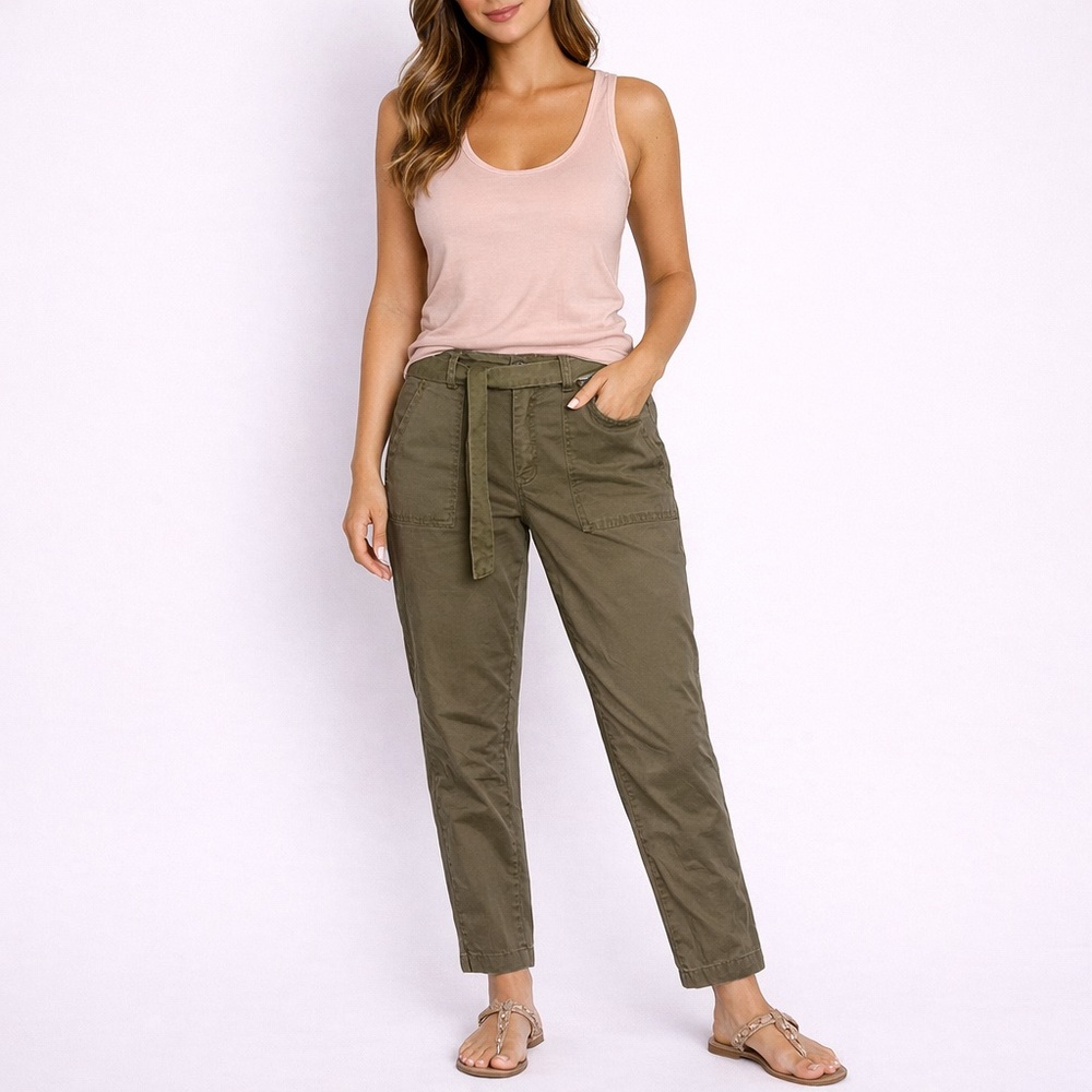 Olive Green Women's Pants